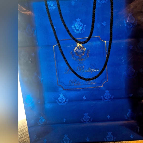 Ritz Paris Accessories - Ritz Paris Blue Shopping Bag
